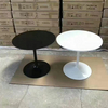 Round Tulip Cafe Restaurant Tables, Metal Base, Plastic Top, Diameter 60 70 80 90cm