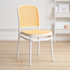 Manufacturer Armless Stackable Colorful Nordic Style Plastic Dinning Chair For Home And Restaurant PP-668