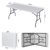6 feet Folding Dining Table for Event, Outdoor and Indoor