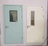 Prefabricated Double Single Laboratory Hospital School Fireproof Safety Emergency Exit Swing Steel Prevention Metal Door